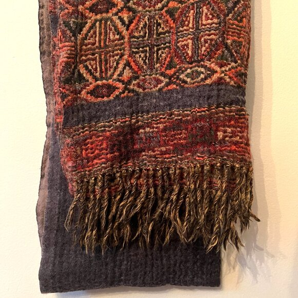 Vintage wool scarf - Picture 2 of 6